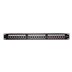 [LP-PP-530] Panel de Parcheo de Impacto Blindado (STP) de 24 Puertos Cat5e, 19 Pulgadas | LP-PP-530