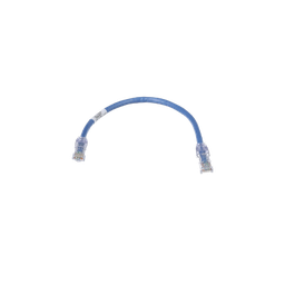[UTPSP1BUY] Cable de Parcheo TX6, UTP Cat6, 24 AWG, CM, Color Azul, 0.3 Metros (1 Pie) | UTPSP1BUY