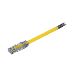 [UTP6AX7YL] Cable de Parcheo UTP, Cat6A, 24 AWG, CM, Color Amarillo, 2.13 Metros (7 Pies) | UTP6AX7YL