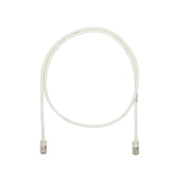 [NK5EPC10Y] Cable de Parcheo UTP Categoría 5e, con Plug Modular en Cada Extremo - 3 Metros (9.84 Pies) - Blanco Mate | NK5EPC10Y