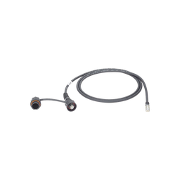 [IUTP6X1MBLR] Patch Cord Cat6A IndustrialNet, UTP, Con Plug Industrial y Tapa en un Extremo, 1 Metro (3.28 Pies) | IUTP6X1MBLR