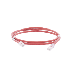 [NK6PC7RDY] Cable de Parcheo UTP Categoría 6, con Plug Modular en Cada Extremo - 2 Metros (6.56 Pies) - Rojo | NK6PC7RDY