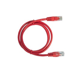 [LP-UT3-700-RD] Cable de Parcheo UTP Cat5e - 7.0 Metros (22.97 Pies) - Rojo | LP-UT3-700-RD