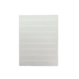 [S050X125YAJ] Hojas con 5000 Etiquetas Auto-Laminadas para Impresora Láser/Inyección de Tinta, para Cables de 3 a 7.1 mm de Diámetro (12 - 10 AWG), Color Blanco | S050X125YAJ