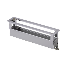 [SM-CEP-6M] Caja Para Instalación en Escritorio para Voz, Datos o Contactos Eléctricos / Capacidad para 6 Módulos / Salida de Cables Posterior / Los Módulos se Adquieren Aparte / (KFC136/14CY) | SM-CEP-6M