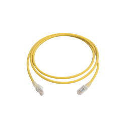[MC6-05-05] Patch Cord MC6 Modular Cat6 UTP, CM/LS0H, 1.52 Metros (5 Pies), Color Amarillo | MC6-05-05