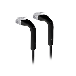 [U-CABLE-PATCH-2M-RJ45-BK] UniFi Patch Cable Cat6 Ultradelgado GbE con Botas Flexibles, Color Negro, 2 Metros (6.56 Pies) | U-CABLE-PATCH-2M-RJ45-BK