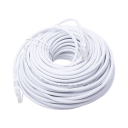 [LP-UT3-3000-WH] Cable de Parcheo UTP Cat5e - 30 Metros (98.43 Pies) - Blanco | LP-UT3-3000-WH