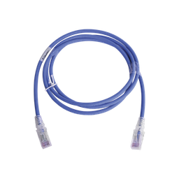 [MC6-05-06B] Patch Cord MC6 Modular Cat6 UTP, CM/LS0H, 1.52 Metros (5 Pies), Color Azul, Versión Bulk (Sin Empaque Individual) | MC6-05-06B