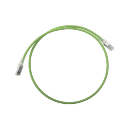 [ZM6A-S03-07B] Patch Cord Z-MAX Cat6A S/FTP, CM/LS0H, 0.91 metros (3 pies), Color Verde, Versión Bulk (Sin Empaque Individual) | ZM6A-S03-07B