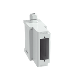 [FDPPEIG] Panel de Parcheo Modular para Fibra Óptica, de Instalación en Riel DIN Estándar de 35 mm (1.38 pulgadas), Acepta Una Placa Acopladora FAP, De Profundidad Extendida, Color Gris | FDPPEIG