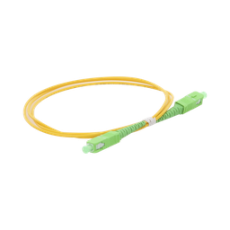 [LPSM2SCASCAS1] Jumper de Fibra Óptica Monomodo SC/APC-SC/APC Simplex de 1 Metro (3.28 Pies), 2mm | LPSM2SCASCAS1