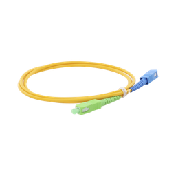 [LPSM3SCASCUS1] Jumper de Fibra Óptica Monomodo SC/APC-SC/UPC Simplex de 1 Metro (3.28 Pies), 3mm | LPSM3SCASCUS1