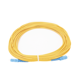 [LPSM3SCUSCUS20] Jumper de Fibra Óptica Monomodo SC/UPC-SC/UPC Simplex de 20 Metros (65.62 Pies), 3mm | LPSM3SCUSCUS20