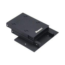 [ZFLEX2] Soporte Para 2 Casetes HD Flex de 6 Puertos Duplex, Para Uso con Gabinetes de Zona, Color Negro | ZFLEX2