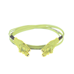 [FW2RLU1U1ONM002] Jumper de Fibra Óptica Multimodo 50/125 OM5, LC-LC Uniboot Duplex, LSZH, Color Verde Lima, 2 Metros (6.56 Pies) | FW2RLU1U1ONM002