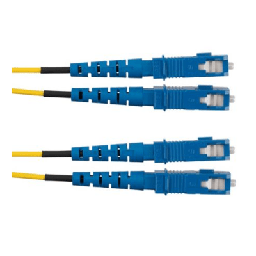 [F923RSNSNSNM003] Jumper de Fibra Optica Monomodo 9/125 OS2, SC-SC Duplex, OFNR (Riser), Color Amarillo, 3 Metros (9.84 Pies) | F923RSNSNSNM003
