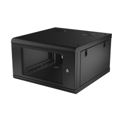 [SR-1906-GN2P] Gabinete de Pared con Puerta Perforada, 635mm de Profundidad, 6U Rack de 19 in, Acero Reforzado | SR-1906-GN2P