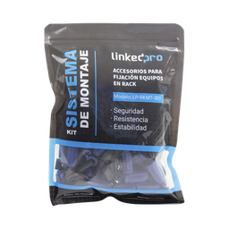 [LP-RKMT-001] Kit de Montaje Rápido para Equipos en Rack / No más Tuercas Enjauladas / Soporta hasta 50 kg (50 Piezas) | LP-RKMT-001