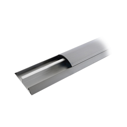 [DMCTALUM] Ducto de media caña de aluminio, tramo de 2.5m de largo (8801-80300) | DMCTALUM