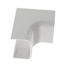 [ICF10WH-X] Esquinero interior, para uso con canaleta LD10, material ABS, Color Blanco | ICF10WH-X