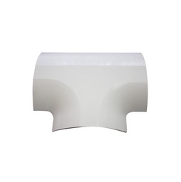 [DMC-4FT-T] Sección en "T" color blanco de PVC auto extinguible para canaleta DMC4FT (9440-02001) | DMC-4FT-T