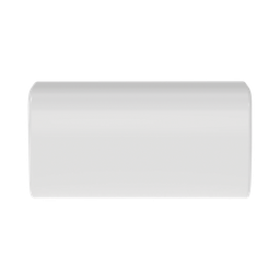 [CF5WH-E] Unión recta, para uso con canaleta LD5, material ABS, Color Blanco | CF5WH-E