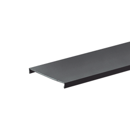 [C3BL6] Tapa para Canaleta Ranurada Tipo G, de 82.6 mm de Ancho, 1828.8 mm de Largo, Color Negro | C3BL6