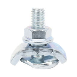 [ML-51-KIT1EZ] Kit 1 versión light para unir tramos de charola MallaFils, con acabado Electro Zinc | ML-51-KIT1EZ