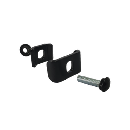 [MG-51-KIT1EP] Kit 1 para unir tramos de charolas, con baño de pintura epóxica color Negro | MG-51-KIT1EP