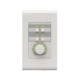 [DCP1V4S] Panel de Control Digital | 1 Volumen | 4 Switches Configurables | Compatible con Procesadores Serie MA, PA, y MTX | DCP1V4S
