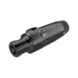 [SLDF4-B] Conector Speakon | Hembra | 4 polos | carcasa negra | Cable AWG10 | 30A | SLDF4-B