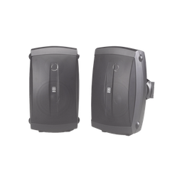 [NSAW150] Altavoces de Montaje en Superficie de 2 vias | Woofer 5 in, Tweeter 0.5 in | Semi-Exterior, 6 ohms | Par Color Negro | NSAW150