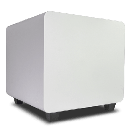 [DFS12WT] Subwoofer Activo de 12in | Diseño Down-Firing | 500W RMS | Recinto Sellado | Acabado Blanco | DFS12WT