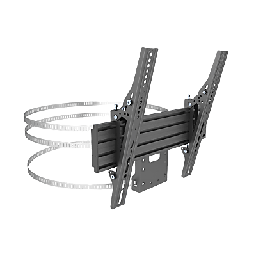 [EMCST400] MONTAJE PARA PANTALLAS DE 32 A 65 PULGADAS EN COLUMNA| VESA 100 X 100 HASTA 400 X 400 | COLOR NEGRO| CAP. MAX 35KG | EMCST400