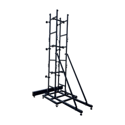 [KMBPPHIK50X50] KIT DE MONTAJE A PISO PANTALLA VIDEOWALL 50 X 50 CM | CON SOPORTE INCLINADO | Compatible con DSD4429RICQF y DSD4426RICQF | KMBPPHIK50X50