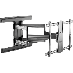 [PA775] Soporte de Pared Articulado para Pantallas 37" a 85" / Extensión 800 mm / Capacidad de Carga 69.9 kg / Gestión Integrada de Cables / Patrones VESA Múltiples / Inclinación con Bloqueo | PA775