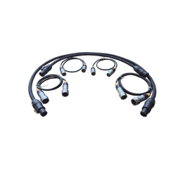 [DS-D42-PC/NC] Kit de Cables de Interconexión para Paneles LED de Exterior / Datos y Corriente / Compatible con Familia CD-1AAB y CD-2APA | DS-D42-PC/NC