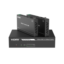 [EPP-SPB12H150] Splitter mas Extensor de Video | 1x2 | ProAV | HDBaseT™ | 120m en 4K@60Hz | 150m en 1080p@60Hz | Cat6/6a/7 | Gestión Avanzada EDID | Control IR y RS232 | PoC | Salida de Audio | EPP-SPB12H150