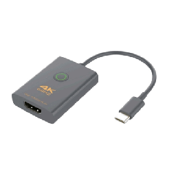 [EPCUCH1] Adaptador USB-C a HDMI con Seguridad de Un Clic | Resolución 4K Ultra HD 60Hz | HDMI 2.0b 18 Gbps | DP 1.2a | Silenciamiento de Video Instantáneo | Protección ESD ±8kV | Audio 7.1 Canales | Compatibilidad Universal | EPCUCH1