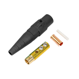 [EPCAMLOCK400AFBLACK] Conector Camlock Hembra / 400 Amperes / AC 600V / Abrazadera Compresión / Plástico Ingeniería / Varios Colores / Cable 2/0 AWG a 4/0 AWG | EPCAMLOCK400AFBLACK