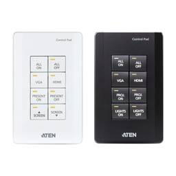 [VK0100] Sistema de control ATEN: panel de control de 8 botones | VK0100