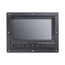 [DS-MP1302(AE)] Monitor Táctil (Touch) y Botones de 7" LCD /  Compatible con DVR Móvil HIKVISION / Conector Tipo Aviación | DS-MP1302(AE)