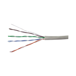 [PUC5C04IG-CE] Bobina de Cable UTP 305 Metros (1000 Pies) de Cobre, PanNet, Gris, Categoría 5e (24 AWG), PVC (CM), de 4 Pares | PUC5C04IG-CE