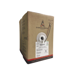 [660565] Caja de 305 Metros (1000 Pies) / 4 X 24 AWG / Cable Telefónico EK-TEL-CMR / Uso Interior | 660565