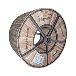 [OC-ADSS-48C-S100/4KM] Carrete de 4 km de Fibra Óptica Aérea (ADSS) G.652D, Monomodo de 48 Hilos, Exterior, Span 100, Loose Tube | OC-ADSS-48C-S100/4KM