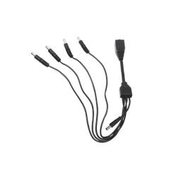 [DS-5WAYC] Cable con 5 Vías para Alimentar 4 Cámaras TurboHD y DVR TurboHD Epcom / Hikvision | DS-5WAYC