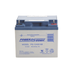 [PS-12400-NB] Batería 12V, 40AH, Para Respaldo, Tecnologías AGM/VRLA, 5 Años Vida Útil, Terminales NB, Reconocida UL | PS-12400-NB