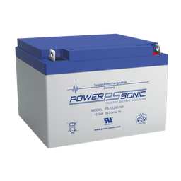 [PS-12260-NB2] Batería 12V, 26AH, Para Respaldo, Tecnologías AGM/VRLA, 5 Años Vida Útil, Terminales NB2, Reconocida UL | PS-12260-NB2