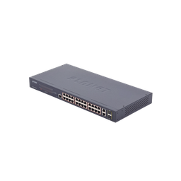 [FGSW-2624HPS] Switch administrable de 24 puertos 10/100TX PoE+ y 2 puertos combo TP/SFP Gigabit | FGSW-2624HPS